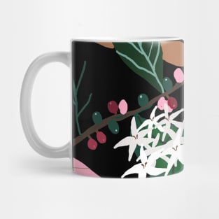 a coffee  tree, hand drawing Mug